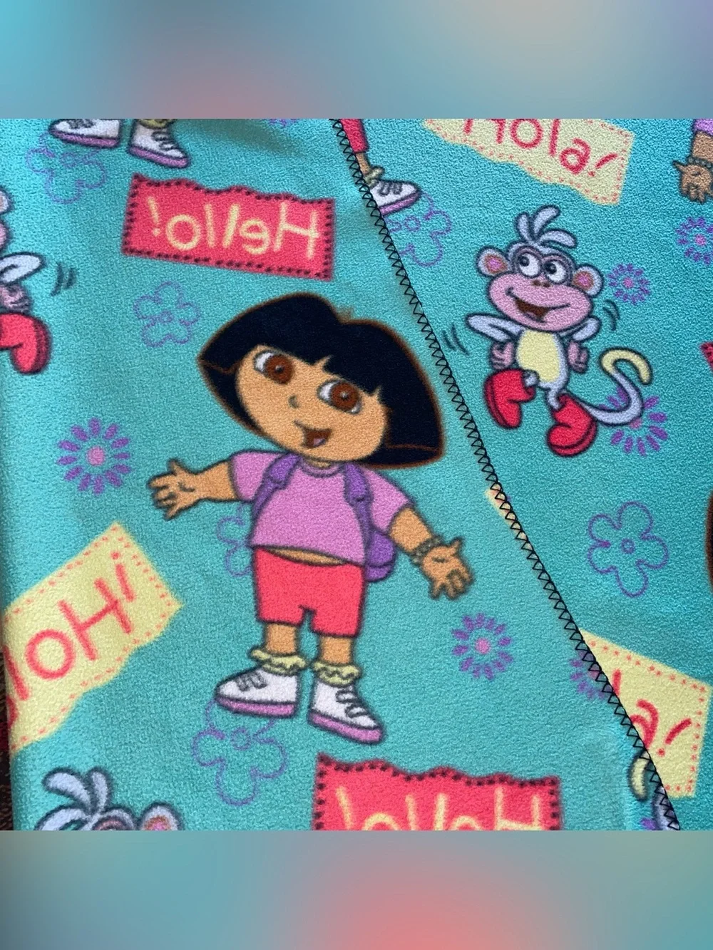 RARE VTG Dora The Explorer Teal 